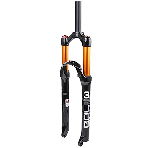 Mountain Bike Fork : HJXX MTB Bicycle air front fork, Bike fork, Bicycle aluminum rigid fork, Trekking bike MTB bike fork, Suspension fork, Oil Pressure Suspension The Fork The Easy to install