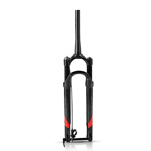 Mountain Bike Fork : HUANGB 27.5" 29" Mountain Bike Suspension Fork, MTB 1-1 / 8" Aluminum Alloy Bicycle Front Forks With Shock Absorber, A-29inch