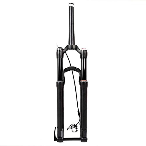 Mountain Bike Fork : HUANGB 27.5inch 29inch Suspension Fork Shock Absorber MTB 1-1 / 8" Air Fork Travel 100mm Remote Lock Out
