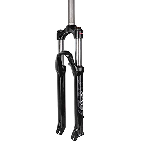 Mountain Bike Fork : Hyl Mountain Bicycle Suspension Fork MTB Suspension Air Fork 27.5 29 Inch Mountain Bike Front Suspension Fork Bicycle Shock Absorber Forks Rebound Adjust (Color : A, Size : 26Inch)
