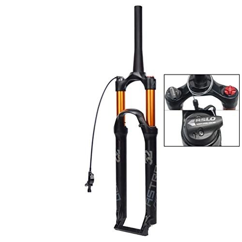 Mountain Bike Fork : Hyl Mountain Bicycle Suspension Fork MTB Suspension Air Fork 27.5 29 Inch Mountain Bike Front Suspension Fork Bicycle Shock Absorber Forks Rebound Adjust (Color : B, Size : 29 Inch)