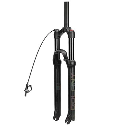 Mountain Bike Fork : HYLH Mountain Suspension Fork 26 Inch, Aluminum Alloy MTB Bike XC Competition Damping Adjustment 29 Inch 1-1 / 8" Disc Travel 120mm