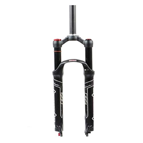 Mountain Bike Fork : HYLH Suspension Forks 26 Inch Mountain Bicycle MTB Fork, Straight Tube Steerer Remote Control Lock Out 27.5" / 29" Cushioned Travel 120mm