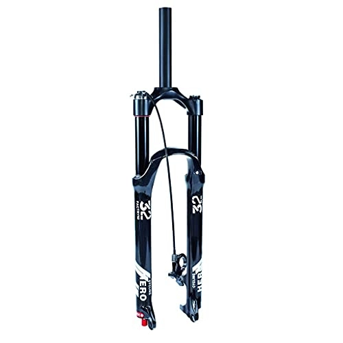 Mountain Bike Fork : hyywmgx MTB Bicycle XC Suspension Forks 26 / 27.5 / 29" Travel :140mm，Mountain Bike Front Fork Rebound Adjust Aluminum Alloy QR 9mm (Color : Tapered Remote Lockout， Size : 29)