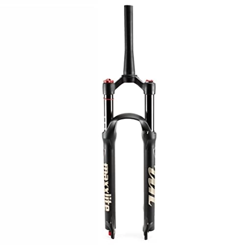 Mountain Bike Fork : ITOSUI 26 / 27 / 29 In MTB Suspension Air Fork 120mm Travel Straight / Tapered Mountain Bike Forks Crown / Remote Lockout 9mm QR 30 Tube Bicycle Front Fork