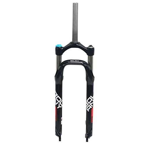Mountain Bike Fork : ITOSUI Mountain Bike Suspension Fork, 135mm Magnesium Alloy Oil Pressure Absorber Snow Beach Bicycle Accessories 4.0 Tires Cycling