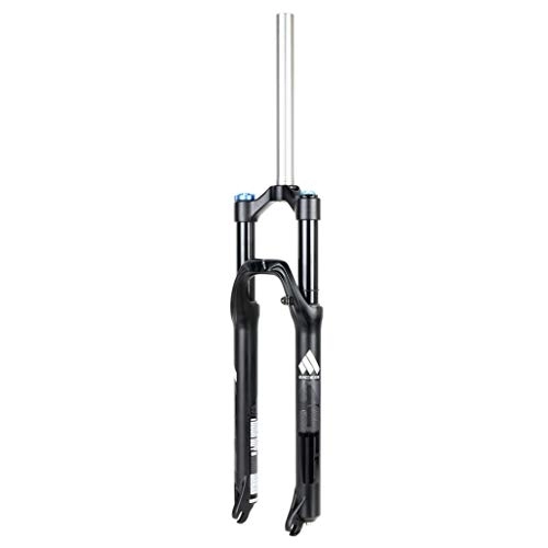 Mountain Bike Fork : ITOSUI Mountain Bike Suspension Fork, 26inch 1-1 / 8'' Lightweight Aluminum Alloy MTB Bicycle Shoulder Control Travel 100mm Cycling