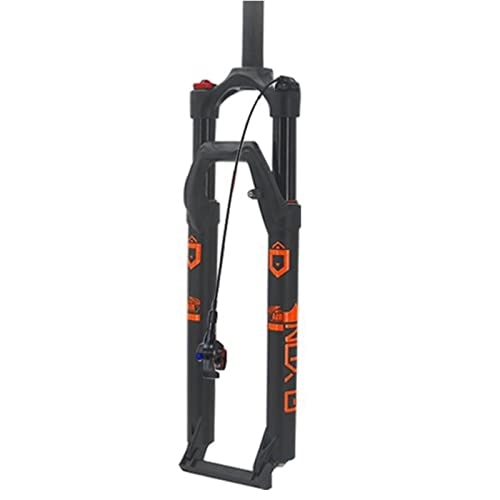 Mountain Bike Fork : JAMCHE Air Supension Front Fork 27.5 / 29inch, Aluminum Alloy 9 * 100mm Axle Mountain Bike Suspension Forks 1-1 / 8" 120mm Travel Accessories