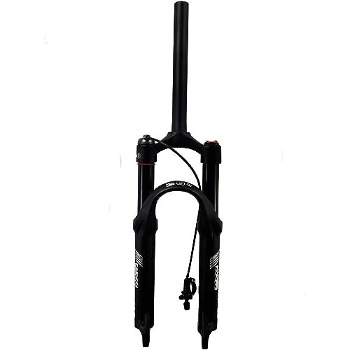 Mountain Bike Fork : JAMJII Bicycle Suspension Fork 20" 24" MTB Front Fork 1-1 / 8 9Mm QR 100Mm Travel Manual Remote Control Bike Accessories, Linear Remote, 20inchm