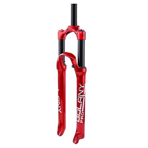 Mountain Bike Fork : JIAYIBAO Suspension Fork Bike Forks Aluminum Alloy MTB Bike Suspension Fork Fork For Cushioned Wheels Strong Structure Bike Accessories 26 / 27.5 / 29 Inches