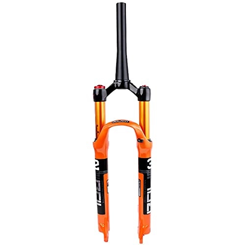 Mountain Bike Fork : JIE KE Fat Tire Front Suspension Fork 26 27.5 29 Inches straight / conical QR 9mm Travel 120 Mm Mountain Bike Fork Ultra Light Alloy Air Fork 1-1 / 8 Inch Mountain Bike Fork
