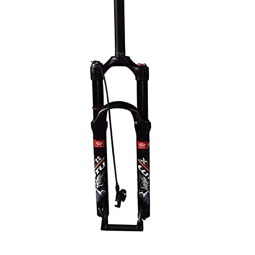 Mountain Bike Fork : JINMEI 26 / 27.5 / 29In Mtb Front Forks, Aluminum Alloy Remote Control Air Pressure Shock Absorber Fork 1-1 / 8