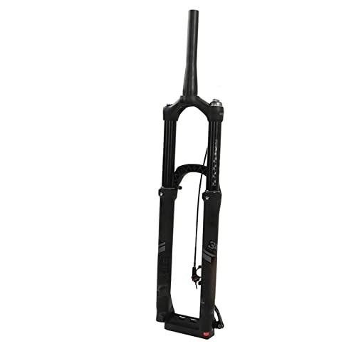 Mountain Bike Fork : Jopwkuin Bike Shock Absorber Fork, 29inch Mountain Bike Front Fork Damping Adjustment High Strength Tapered Steerer Impact Resistant for Replacement