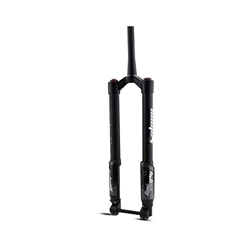 Mountain Bike Fork : JXRYFMCY Bike Straight Steerer Fork 27.5 inch MTB Bicycle Suspension Air Fork Tapered Steerer, Mountain Bike Accessories for Bicycle Accessories (Color : Black, Size : 27.5inch)