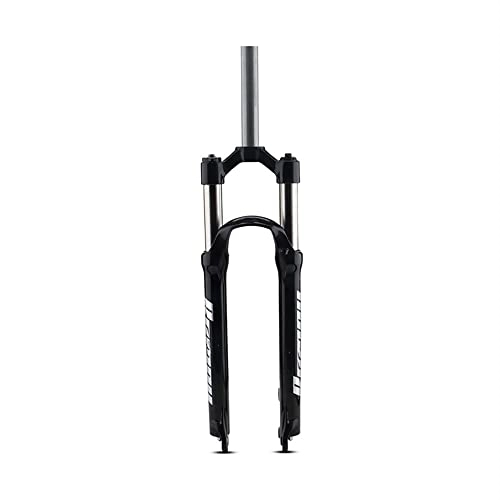 Mountain Bike Fork : JXRYFMCY Bike Straight Steerer Fork Mountain Bicycle Suspension Forks, 26 / 27.5 / 29 inch MTB Bike Front Fork for Bicycle Accessories (Color : Black, Size : 29 inch)