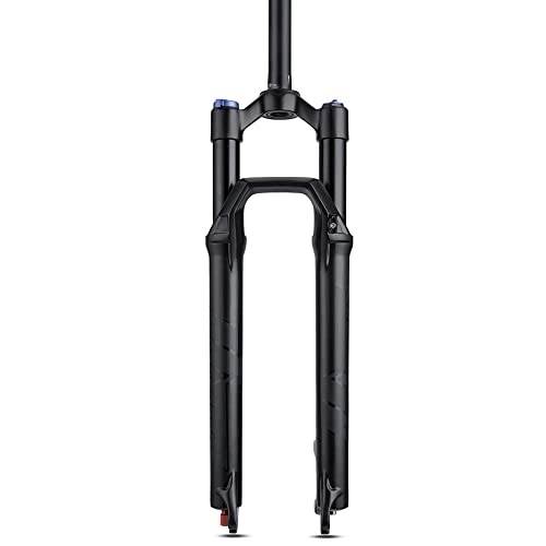 Mountain Bike Fork : JXRYFMCY Bike Straight Steerer Fork Mountain Bicycle Suspension Forks, 27.5 / 29 inch MTB Bike Front Fork Black for Bicycle Accessories (Color : Black, Size : 27.5 inch)