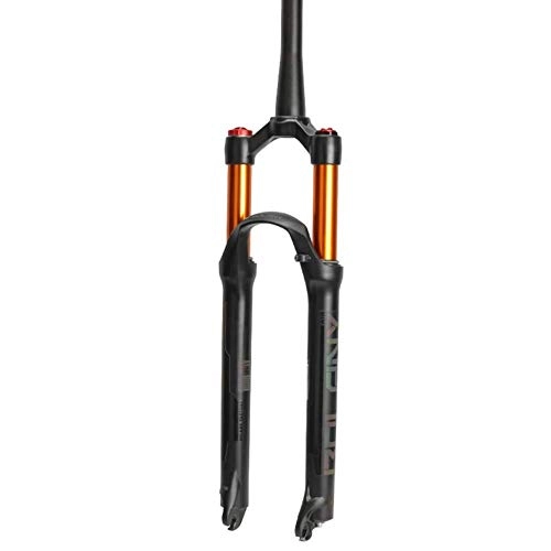 Mountain Bike Fork : JZAMQ Mtb Suspension Fork, 26 / 27.5 / 29In Bicycle Air Front Fork, Light Alloy, Travel 100 Mm