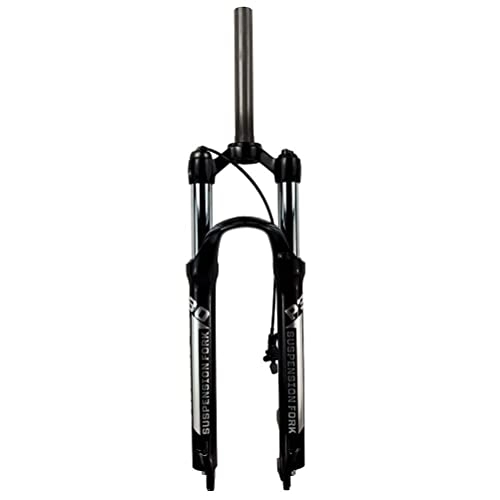 Mountain Bike Fork : KANGXYSQ 26 / 27.5 / 29 Mountain Bike Front Fork Shock Absorber Straight Tube QR 9mm Travel 110mm Manual / Remote Locking Fit Mountain Bike (Color : Straight Remote, Size : 29inch)