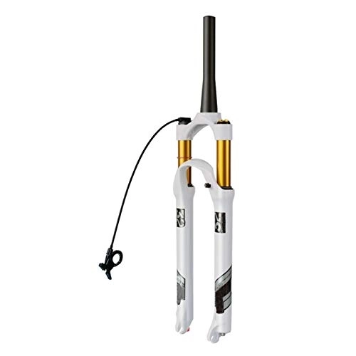 Mountain Bike Fork : KANGXYSQ 26 / 27.5 / 29inch Bicycle Shock Absorber Front Fork, Mountain Bike Air Fork Damping Adjustment Stroke 120mm (Color : Spinal canal, Size : 27.5inch)