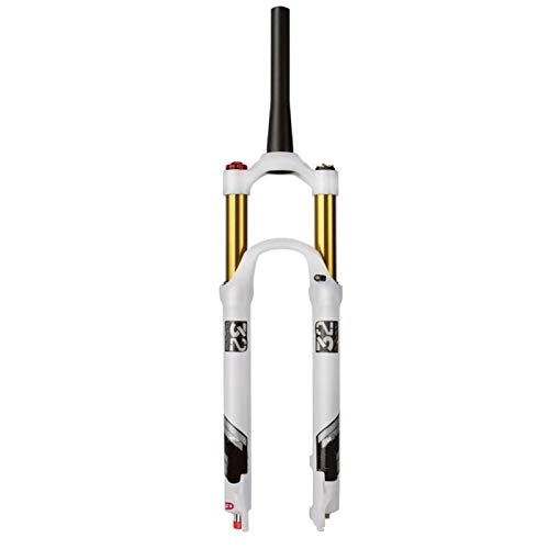 Mountain Bike Fork : KANGXYSQ 26 / 27.5 / 29inch Mountain Bike Fork, 1-1 / 2" 39.8mm Quick Release Shoulder Control Air Fork Bicycle Shock Absorber (Size : 27.5inch)