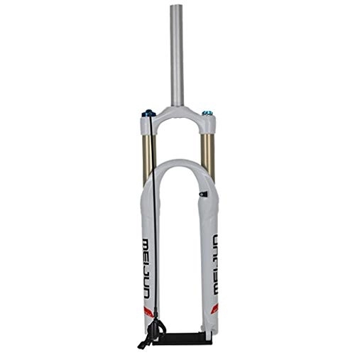 Mountain Bike Fork : KANGXYSQ Bike Suspension Forks 26, Remote Quick Lock Suspension Fork For Mountain Bike 100MM Travel Preload Adjustable 1-1 / 8" Black (Color : B, Size : 26 inch)