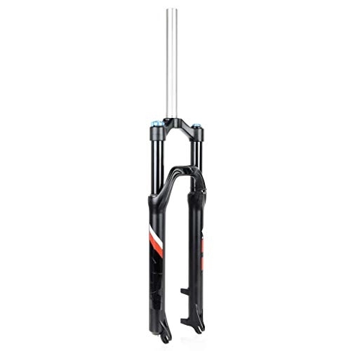 Mountain Bike Fork : KANGXYSQ Mountain Bike Suspension Fork, 26inch 1-1 / 8'' Lightweight Aluminum Alloy MTB Bicycle Shoulder Control Travel 100mm (Color : B, Size : 27.5inch)