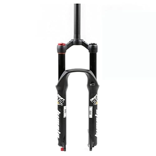 Mountain Bike Fork : KANGXYSQ Suspension Front Fork Mountain Bike Front Fork Air Straight / Tapered Tube 28.6mm 27.5 / 29inch MTB Bike Front Fork Magnesium & Aluminum Alloy (Color : Straight manual, Size : 27.5inch)