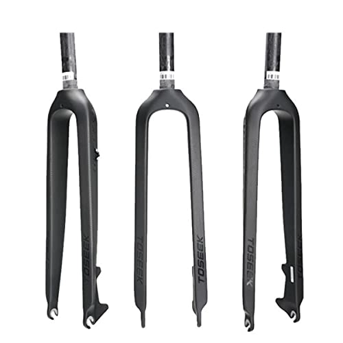 Mountain Bike Fork : Kays Mountain Bicycle Suspension Forks 26 / 27.5 / 29 Inch MTB Bike Front Fork With Rebound Adjustment Ultralight Mountain Bike Front Forks(Size:26IN, Color:Black)