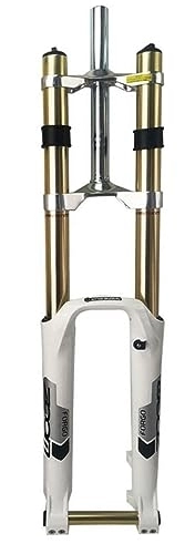Mountain Bike Fork : Kcolic 26 / 27.5 / 29 Inches Suspension Fork MTB Bike Adjustable Damping Magnesium Alloy Suspension Fork Fork for Cushioned Wheels Bike Accessories A, 27.5