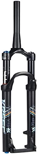 Mountain Bike Fork : Knoijijuo 26 / 27.5 / 29 Inches Air Mountain Suspension Fork MTB Forks Ultralight Gas Shock Absorber Straight Tube 28.6Mm Damping Adjustment Travel 120Mm