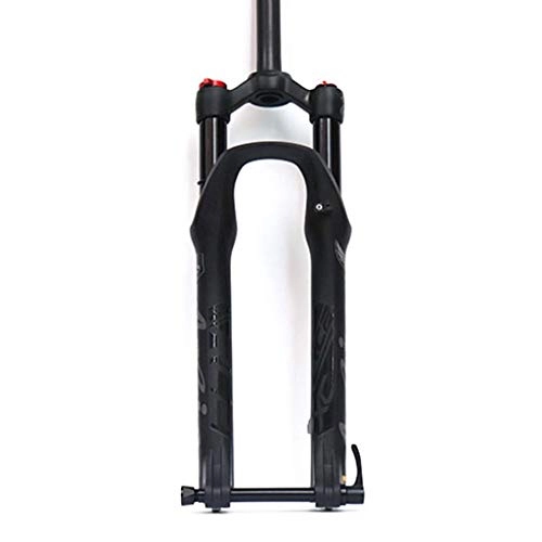 Mountain Bike Fork : KQBAM Cycling Forks Mountain Bike Suspension Fork 26 27.5 Inch Alloy Mtb Air Fork Bicycle Front Fork Hub 120Mm Shock Absorber