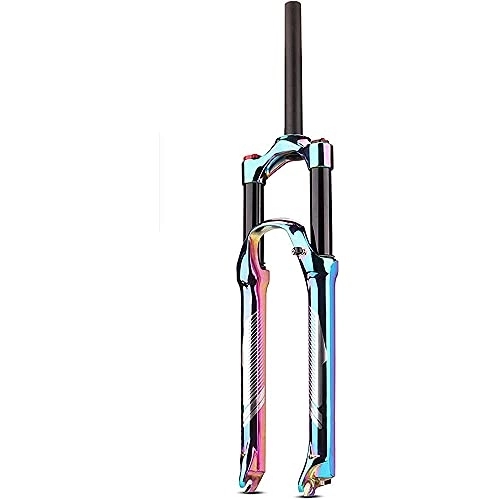 Mountain Bike Fork : L&WB Bicycle Fork, Mountain Bike Suspension Fork, Front Fork with Rebound Adjustment for 29 Inch Bicycles