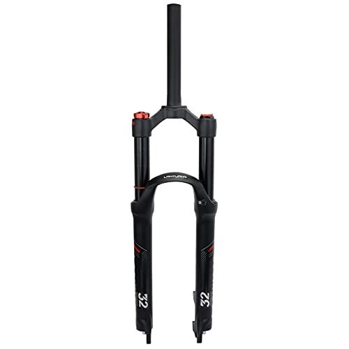 Mountain Bike Fork : LANXUANR 26 / 27.5 / 29 inch MTB Bicycle Suspension Fork, Tapered Steerer and Straight Steerer Front Fork ，Manual Lockout and Remote Lockout (27.5 inch, Straight Steerer - Manual Lockout)