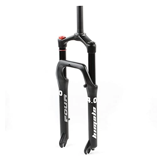 Mountain Bike Fork : LBBL Mountain Bicycle Front Fork ATV Suspension Front Fork, Air Fork 24INCH Wide Tire 4.0 Fat Fork 135MM Opening Gear Bicycle front fork (Color : A, Size : 24inches)