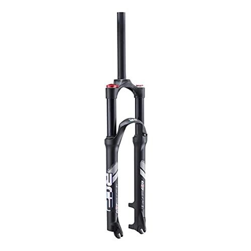 Mountain Bike Fork : LBBL Mountain Bicycle Front Fork Bike Single Air Chamber Front Fork, Air Fork Damping Tortoise And Hare Adjustment 26 / 27.5 / 29 Air Shock Front Fork Bicycle front fork (Color : A, Size : 29 inches)