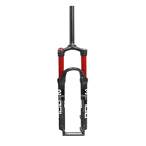 Mountain Bike Fork : LBBL Mountain Bicycle Front Fork Double Air Chamber Suspension Fork, Mountain Bike Fork 26 Inch 27.5 Inch 29 Inch Air Fork Stroke 100 Mm Bicycle front fork (Color : A, Size : 26inches)