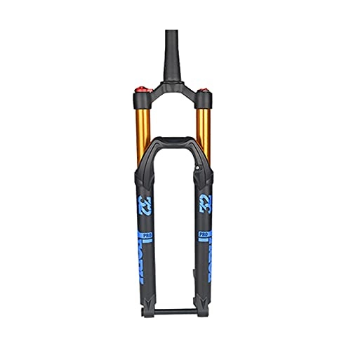Mountain Bike Fork : LBBL Mountain Bicycle Front Fork Mountain Bike Bicycle Fork, 27.5 29 Inch Barrel Axle Air Fork Suspension Front Fork Shoulder Control Lock Black Inner Tube Damping Bicycle front fork