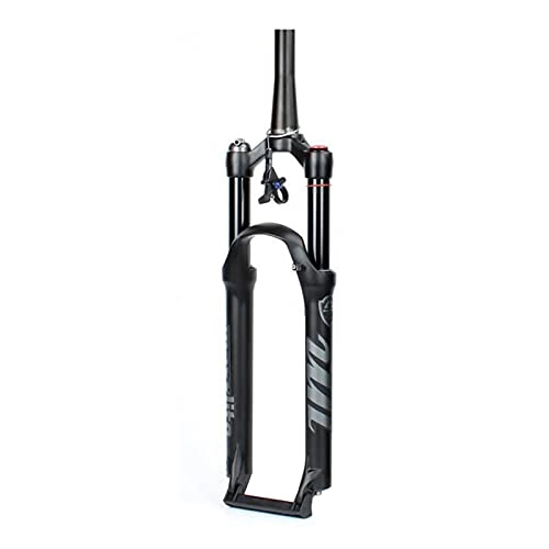 Mountain Bike Fork : LBBL Mountain Bicycle Front Fork Mountain Bike Pneumatic Front Fork, Damping Rebound Adjustment 26 27.5 29 Inches Bicycle Front Fork Bicycle front fork (Color : A, Size : 26 inches)