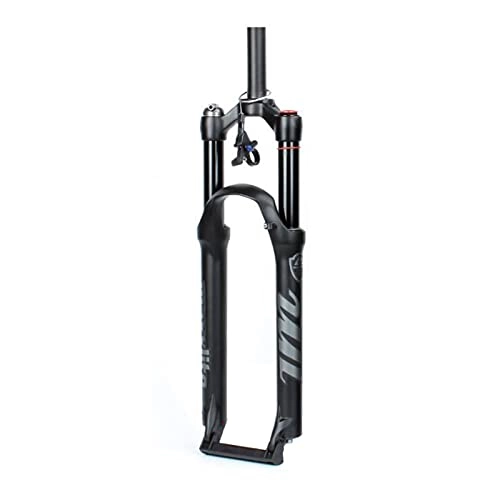 Mountain Bike Fork : LBBL Mountain Bicycle Front Fork MTB Bike Suspension Fork, 26 27.5 29 Inch, Magnesium Alloy Straight Tube Remote Control Bike Front Forks Bicycle front fork (Color : A, Size : 29 inches)