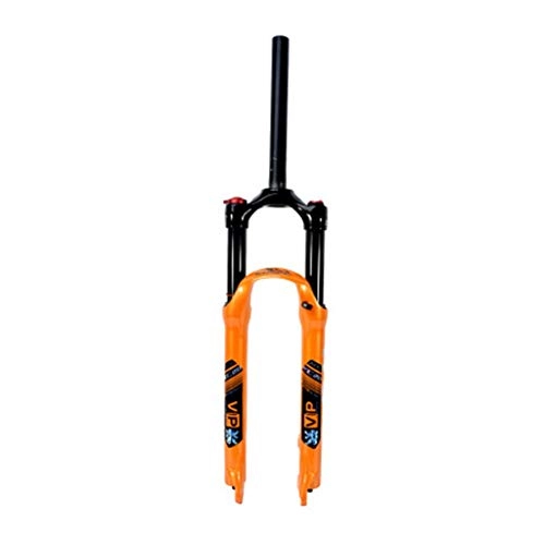 Mountain Bike Fork : LBBL Mountain Bike Air Pressure Forks, Straight Tube 26, 27.5, 29 Inch Shoulder Control Lock Up Quick Release Version Disc Brake Stroke 120 Mm Bicycle Accessories Suspension Fork