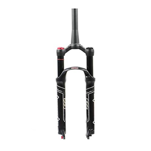 Mountain Bike Fork : LBBL Suspension Bicycle Front Fork, Conical Tube Air Pressure Suspension Fork 26 / 27.5 / 29 Inch Damping Shoulder Control / Remote Lockout Travel 120mm Mountain Bike Front Fork
