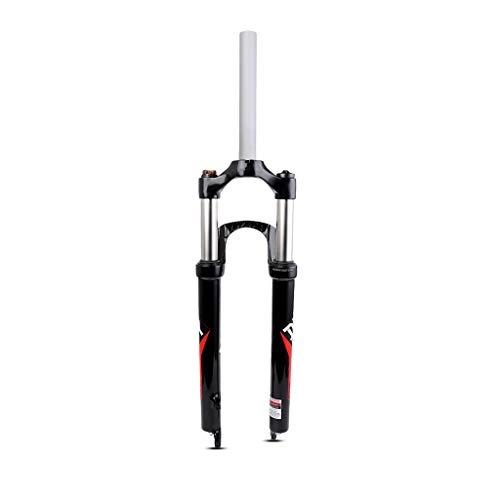 Mountain Bike Fork : LBBL Suspension Mountain Bike Forks, Air Suspension Fork Double Shoulder Control Straight Tube 26, 27.5, 29 Inches Air Shock Absorber Bicycle Disc Brake Travel 105mm Bicycle front fork
