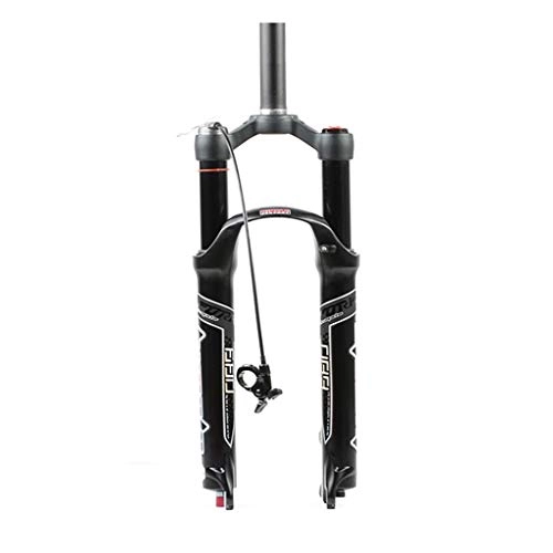 Mountain Bike Fork : LBBL Suspension Mountain Bike Forks, Air Suspension Fork Straight Tube 26, 27.5, 29Inches Shoulder Control / Remote Lockout Bike Bicycle Air Pressure Front Fork 120mm Travel Mountain Bike Front Fork