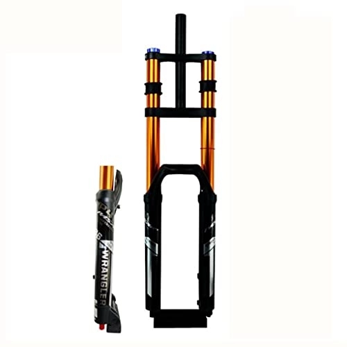Mountain Bike Fork : LHHL MTB 27.5" Air Suspension Fork 1-1 / 8" Mountain Bicycle Suspension Forks Travel 140mm Thru-axle 110x15mm Boost Manual Lockout With Rebound Damping AM / FR / DH Mountian Bike Fork
