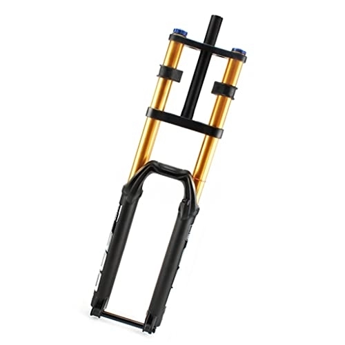 Mountain Bike Fork : LHHL MTB Suspension Fork 27.5 / 29 Inches DH Bicycle Forks 28.6mm Straight Tube Mountain Bike AIR Front Fork Rebound Adjust Travel 150mm Thru-axle 110x15mm Manual Locking