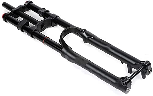 Mountain Bike Fork : LIBINA Manual Lockout Disc Brake Mountain Bike Suspension Fork Thru Axle 15x110mm with Damping Adjustment Accessories, 27.5 29 Inch Air DH AM MTB Front Fork Travel 200mm