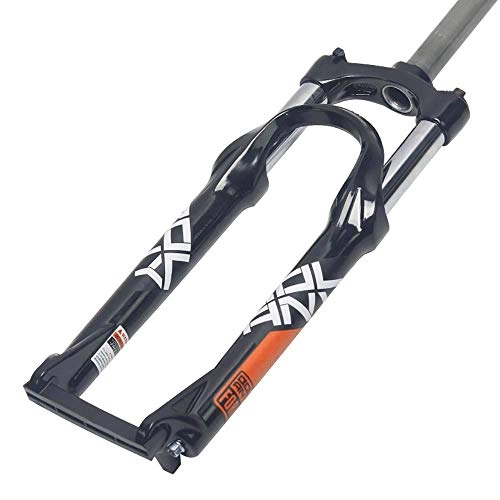 Mountain Bike Fork : LIDAUTO Bicycle Suspension Fork Downhill Mountain Bike Oil Pressure Forks Damping Adjustment Aluminum Alloy 24inch 28.6MM