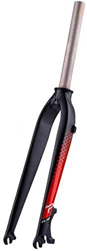 Mountain Bike Fork : LIMQ Mountain Bicycle Front Fork 26 / 27.5 Inch Ultralight Aluminum Alloy Suspension MTB Bike Fork Straight Tube Shock Absorber Forks, 26inch