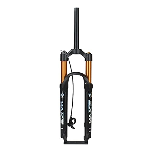 Mountain Bike Fork : Lixada Air MTB Suspension Fork, 26 / 27.5 / 29 MTB Front Fork with Wire Remote Control Lock Bicycle Straight Tube Front Fork