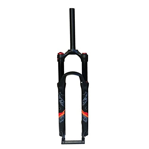 Mountain Bike Fork : LIZCG Cycling Suspension Fork 26 27.5 29 Inch Adjustable Damping Mountain Bike Air Front Fork Bicycle Shoulder Control Anti-rust Alloy MTB Air Fork Suspension Travel 120mm, 26in
